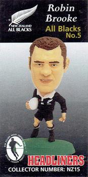 1997 Corinthian Headliners New Zealand All Blacks #NZ15 Robin Brooke Front